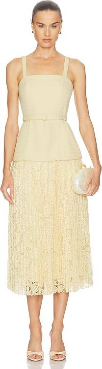 Caitlin ASTR The Label Robe Caitlin Lemon