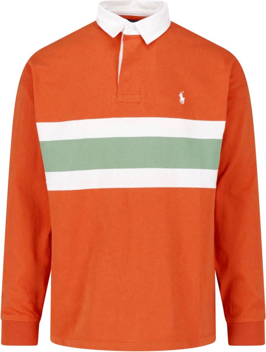 Polo Ralph Lauren Striped Rugby - Orange