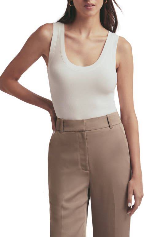 The Rib Tank - White