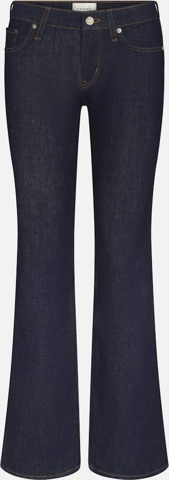 Frame Rinse The Rodeo Flared Denim Jeans - Blue
