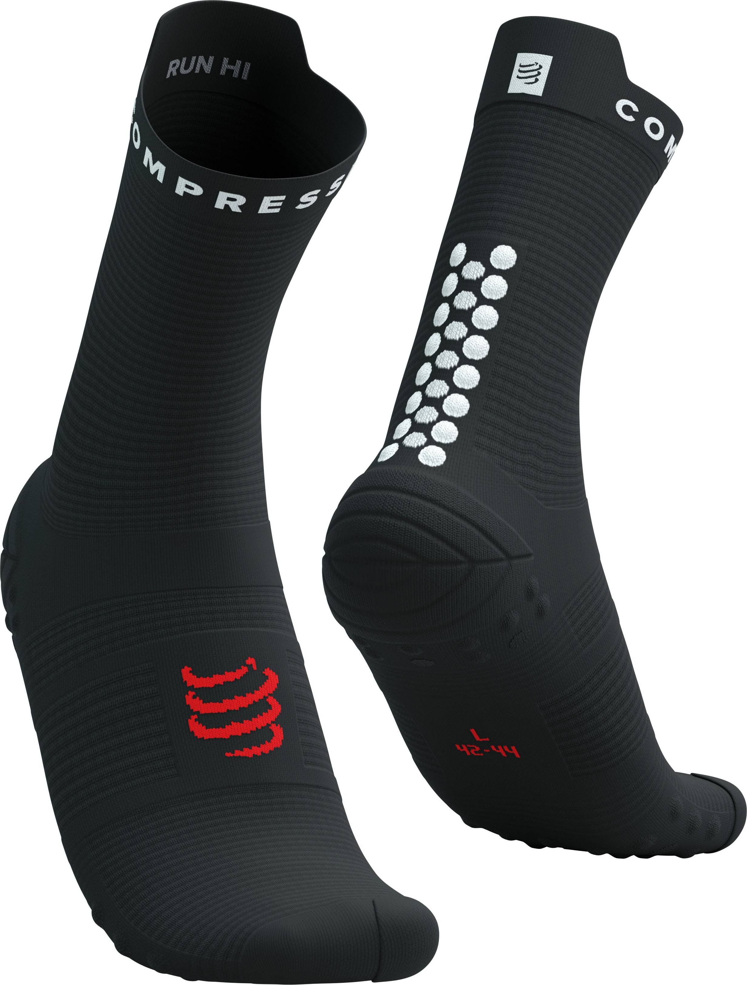 Pro Racing Socks V4.0 Run High - Black/White