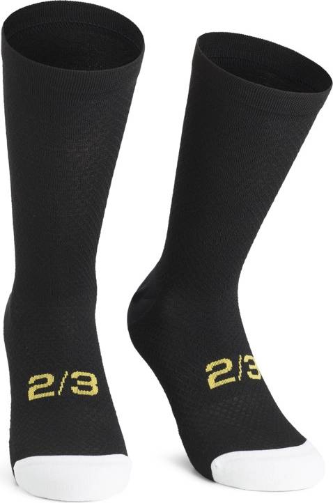Assos Spring Fall P3 Cykelstrømper - Sort - 2 Pack