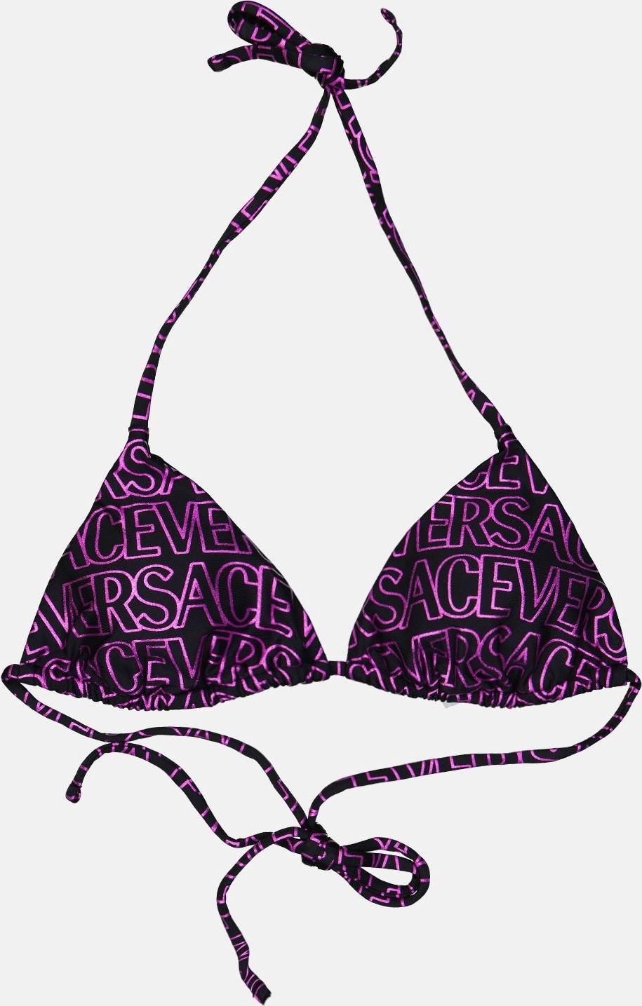 Versace Monogram Bikini Top