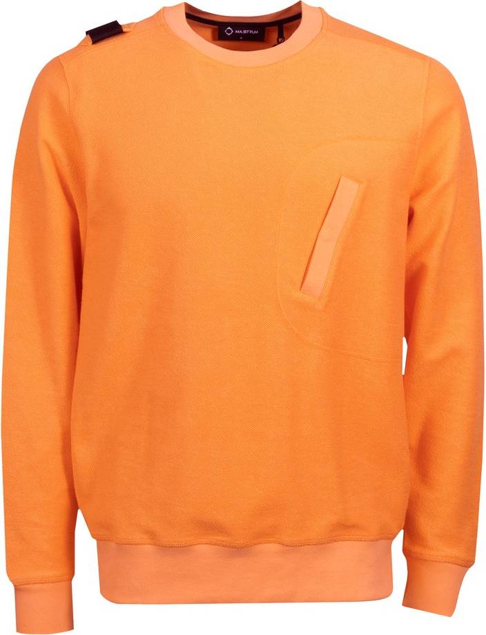 MA.Strum Rev Loopback Crew Sweatshirt