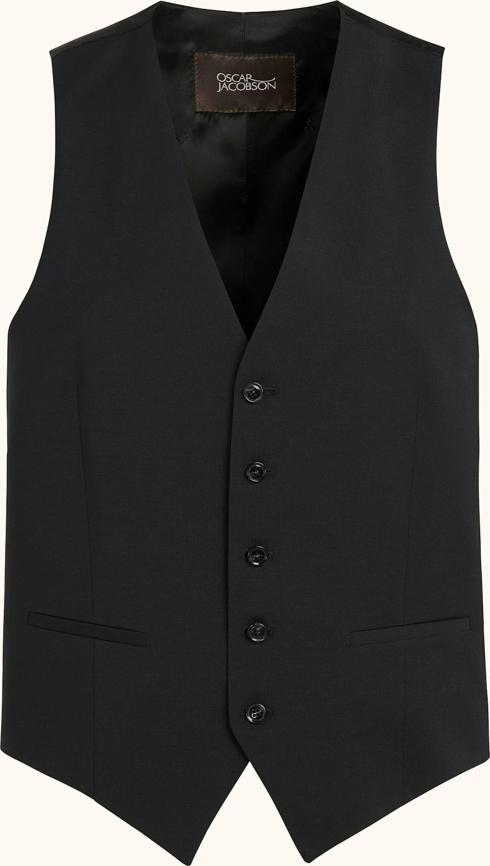 Regular Fit Microstructure Vest