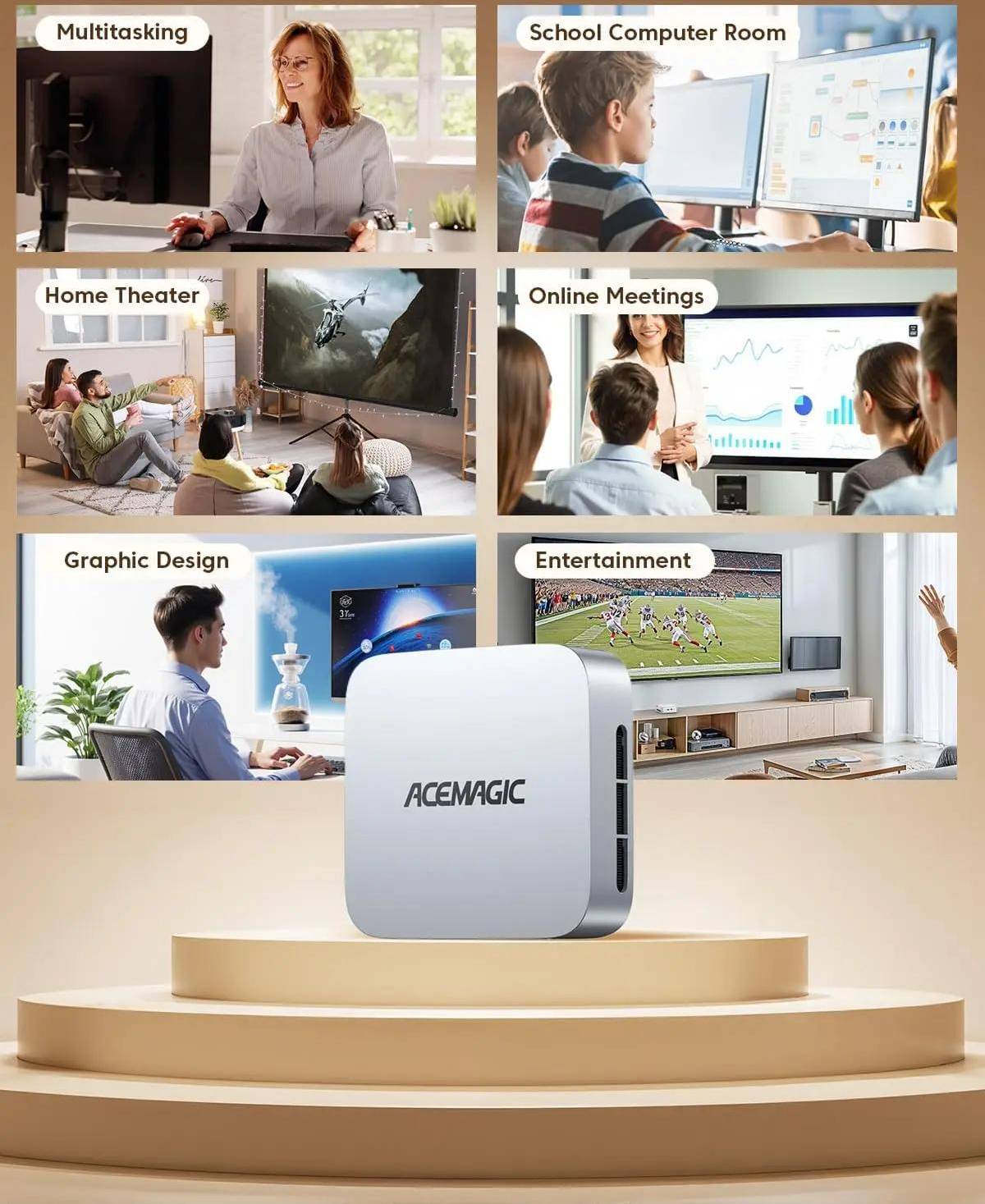 StarTech Kron Mini K1 Mini PC Desktop Computer