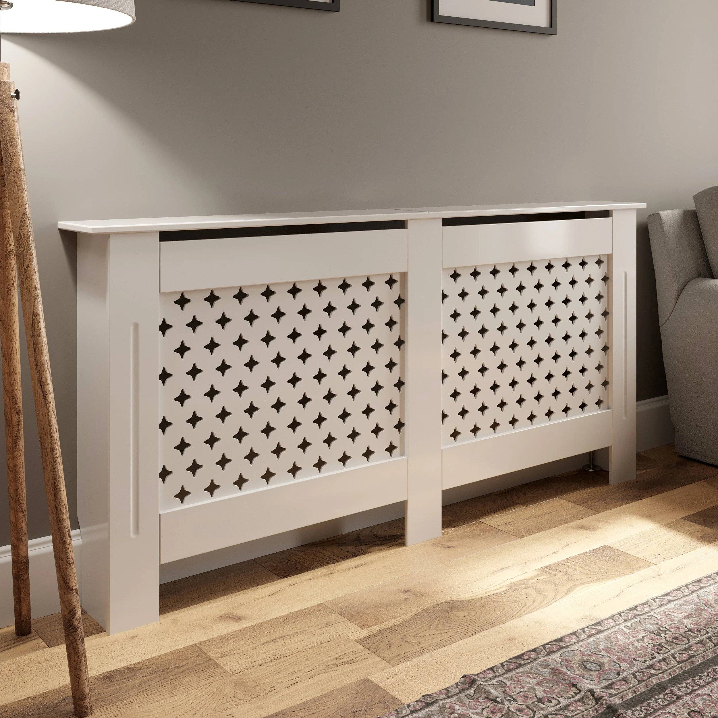 White Radiator Cover 1720mm
