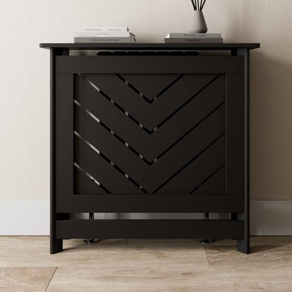 Vale Designs Arrow Black Radiator Cover Small
