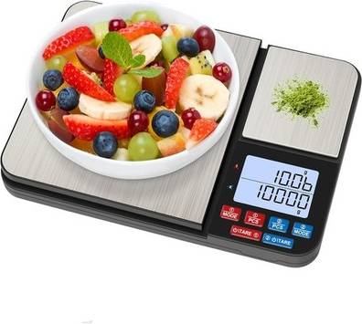 Sodial Dual Platform Kitchen Scale High With Lcd Display
