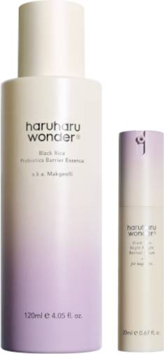 Haruharu Wonder Black Rice Night Routine Set Black