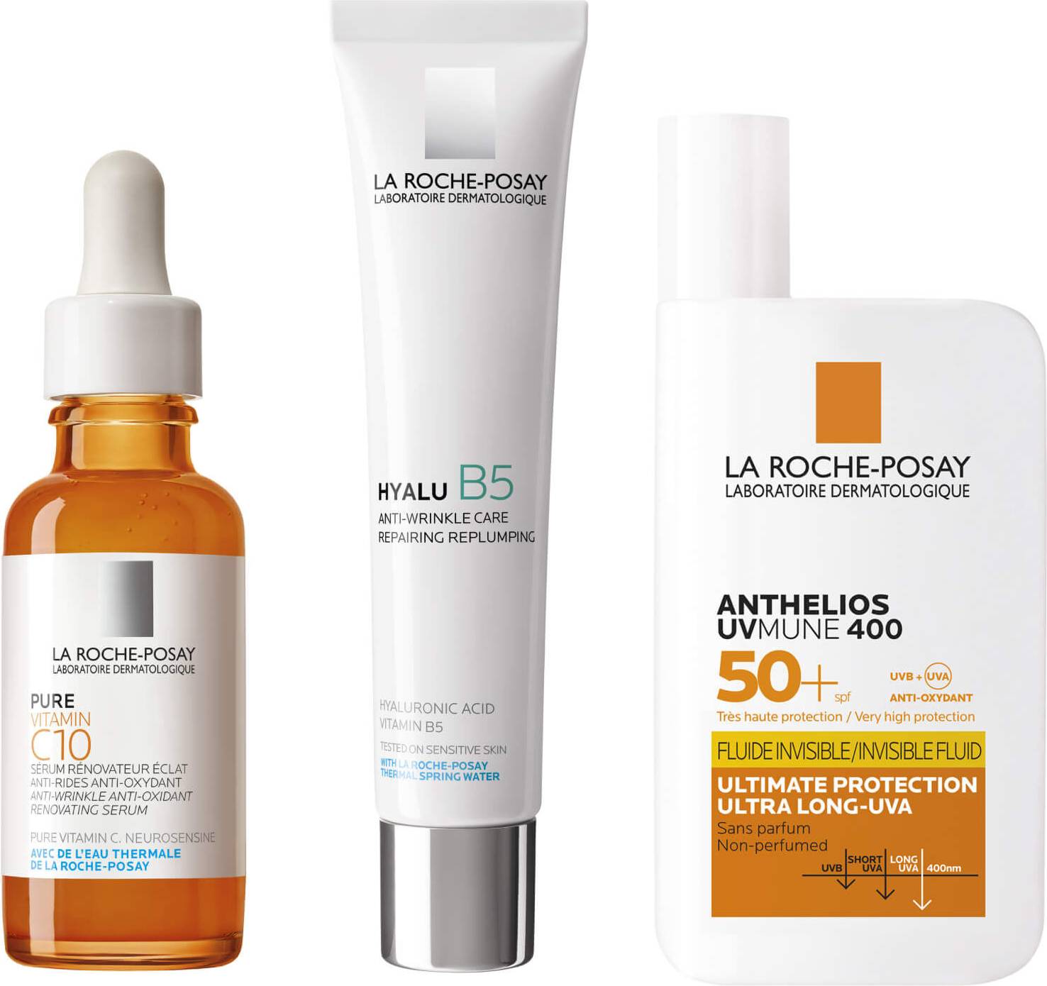 La roche posay vitamin c La Roche-Posay Brighten and Protect Routine for Dull Skin