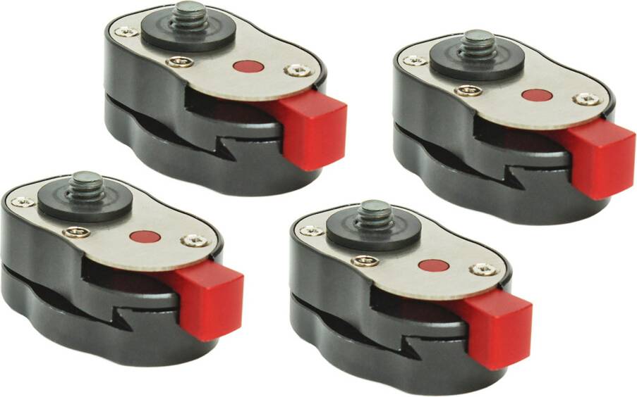 Tauoh 4X Professional 1/4 Inch Quick Release Plate System