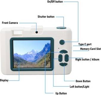Compact 50MP Digital Camera