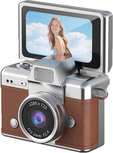 Exogio Keychain Camera 1.47 Inch Flip Screen