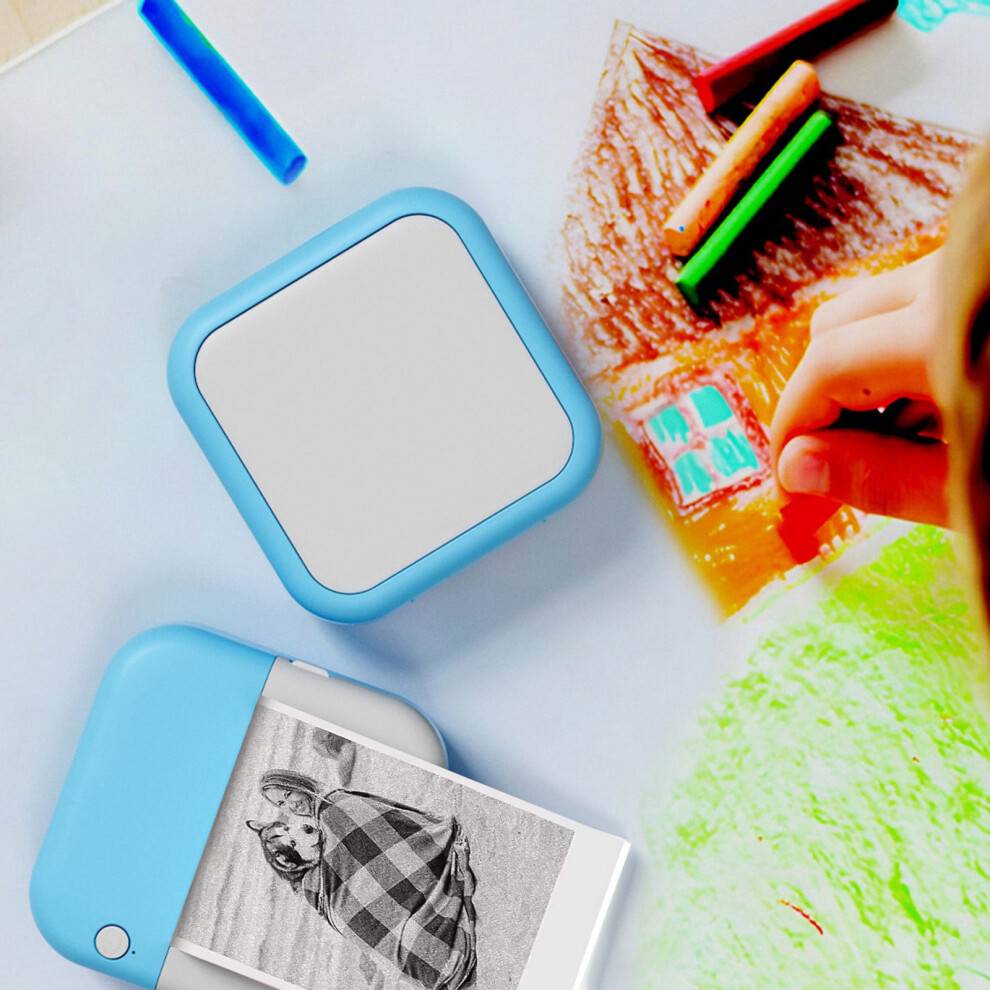 Portable Mini Bluetooth Inkless Thermal Printer