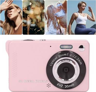 50 MP Compact Digital Camera with Autofocus