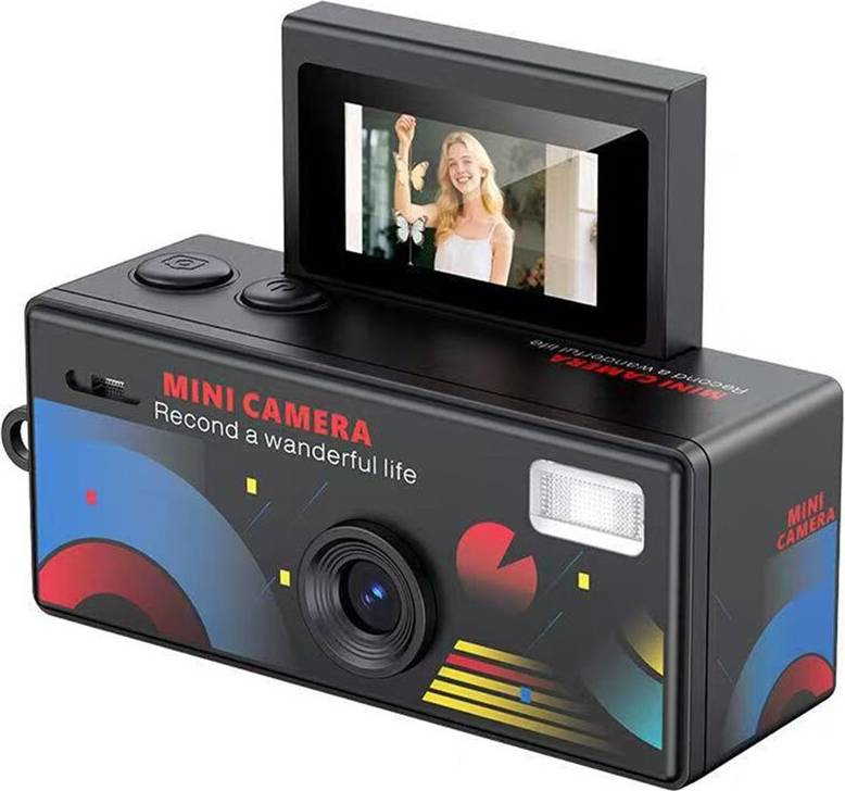 Exogio Retro Digital Camera 0.96 Inch Display
