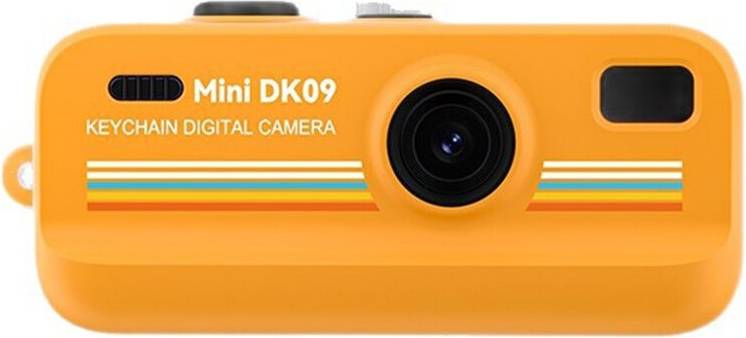 Mini DK09 Keychain Digital Camera - Orange