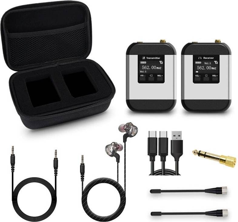 Zandona Protable UHF Wireless Ear Monitor System