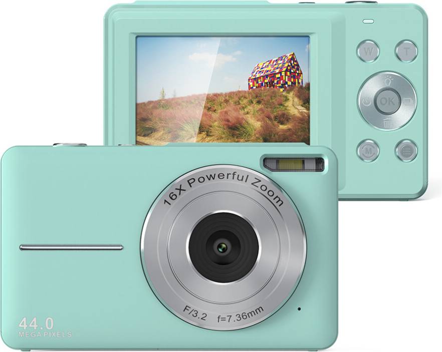 Vlogging Photography Compact Camera With Webcam