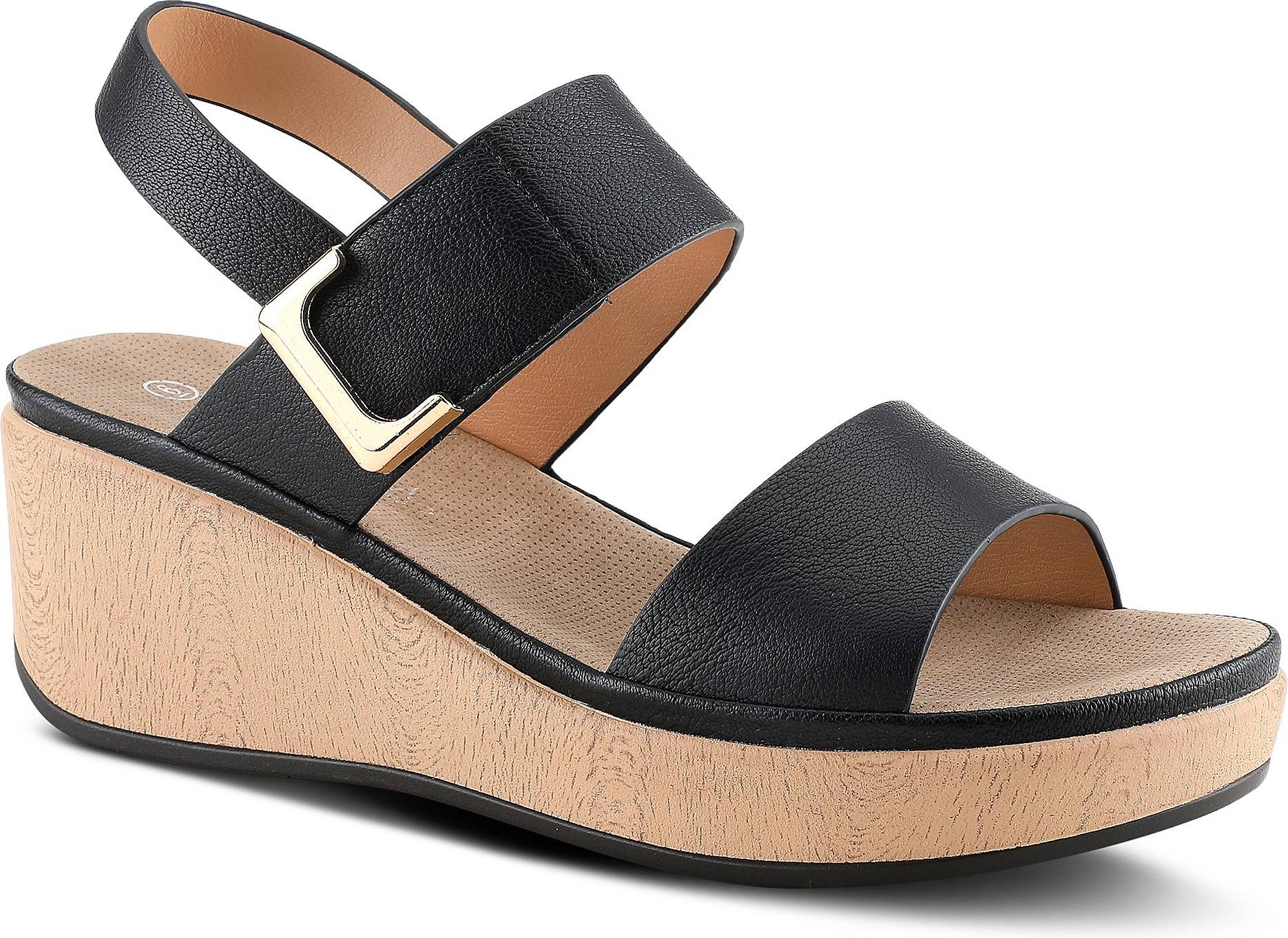 Spring Step Patrizia Wedge Sandals - Spelta