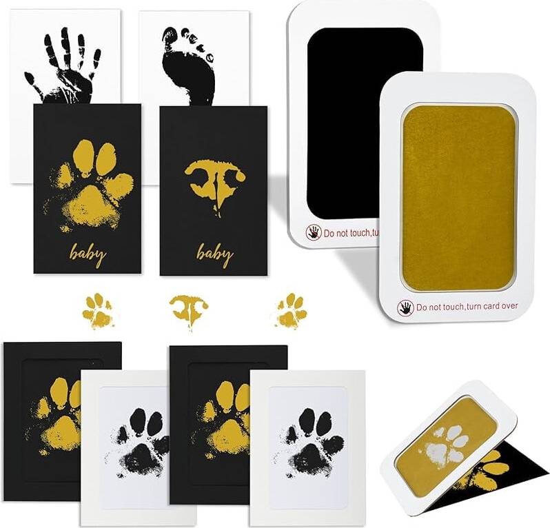 Paw Print Ink Pad for Dogs Kit