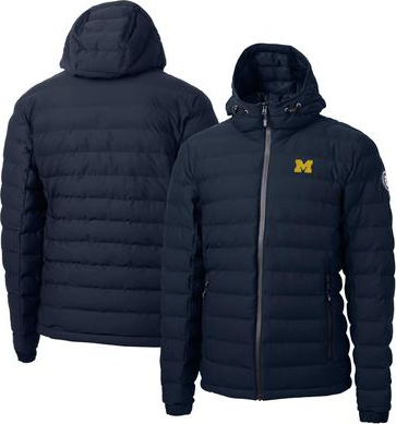 Cutter & Buck Michigan Wolverines Mission Ridge Repreve Jacket Navy