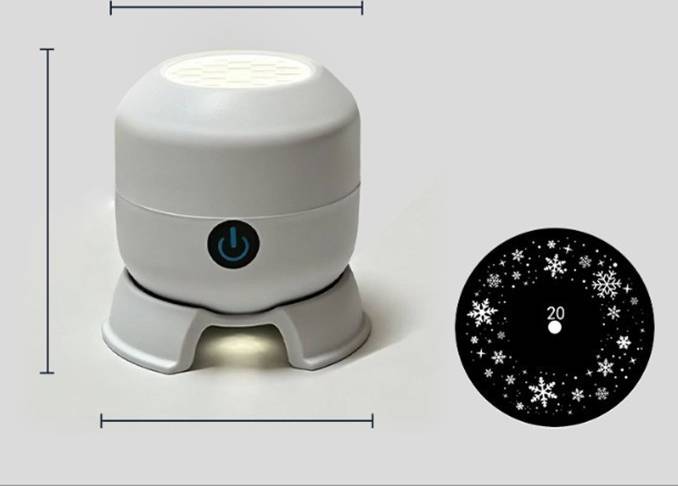 Dynamic 360° Rotating Led Projector Light