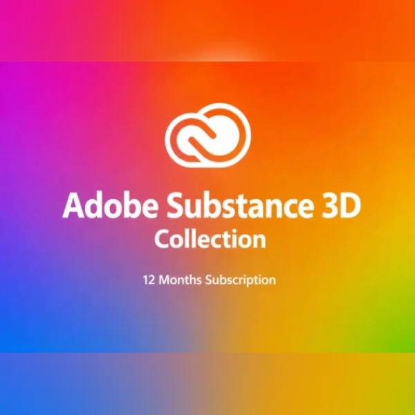 Substance 3D Collection 12 Months Subscription Key