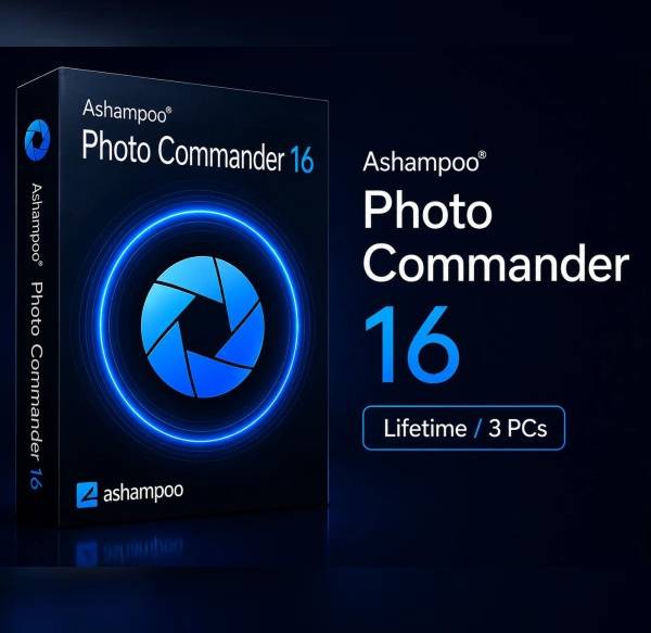 Ashampoo Photo Commander 16 3 PCs Key