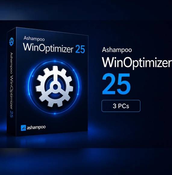 Ashampoo WinOptimizer 25 3 Pcs Key