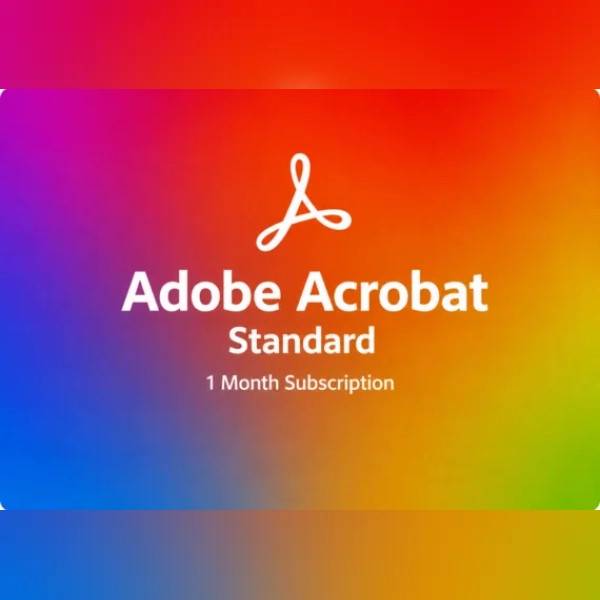 Acrobat Standard 1 Month Subscription Key