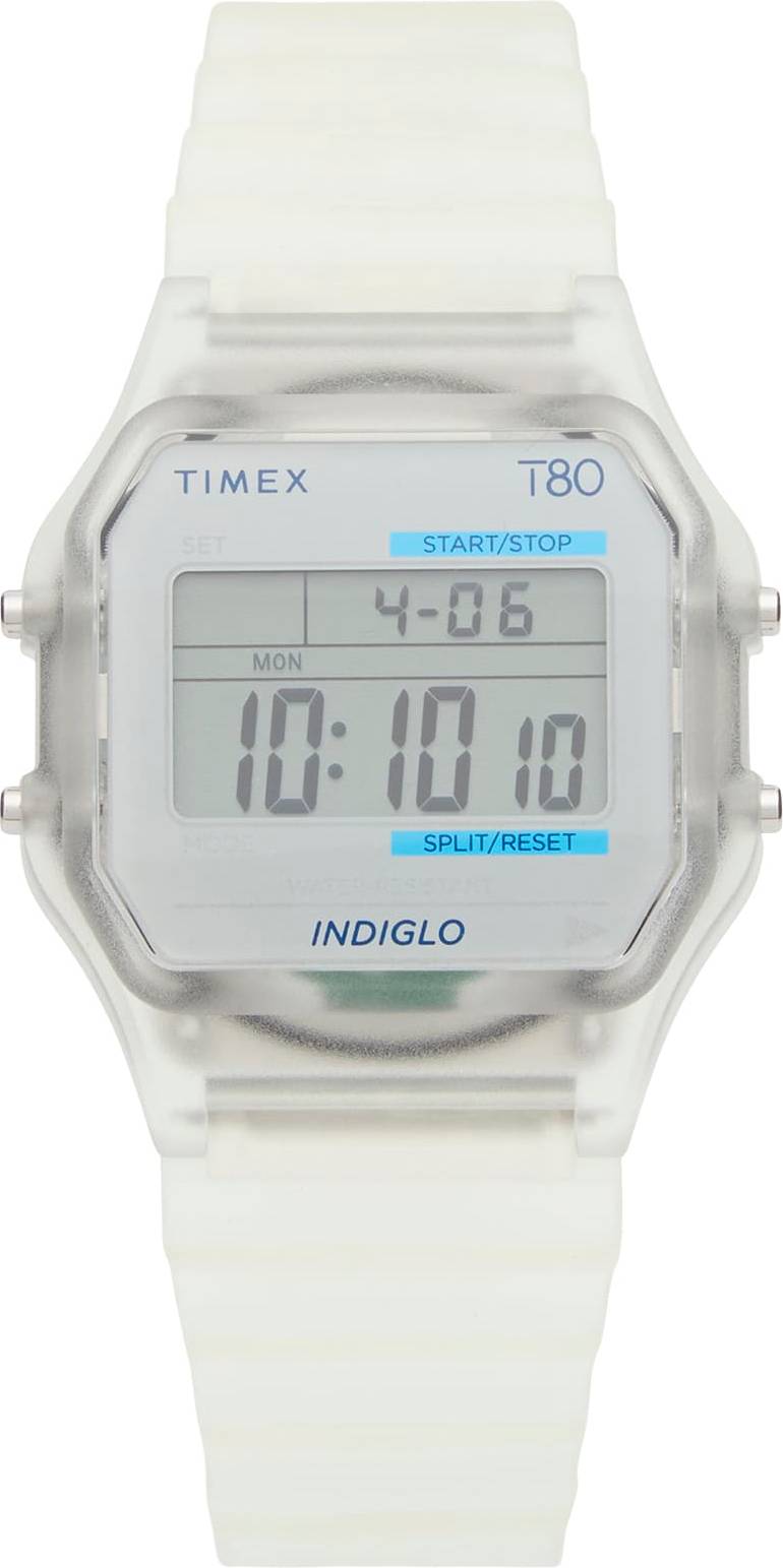 Timex watch Timex 80 Translucent Watch Clear