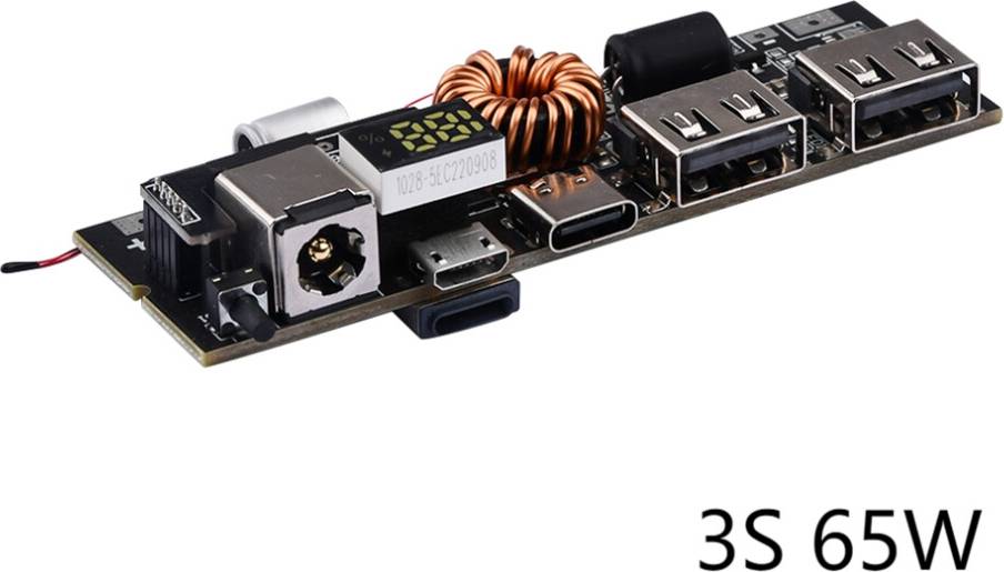 Power bank 100w PD 5S 100W Power Bank 6-Port Module