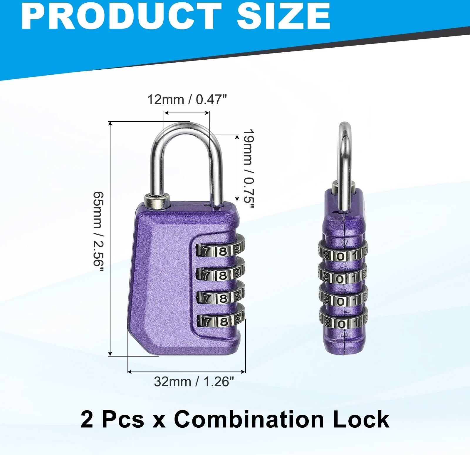 Combination lock Unique Bargains 4 Digit Combination Lock Waterproof
