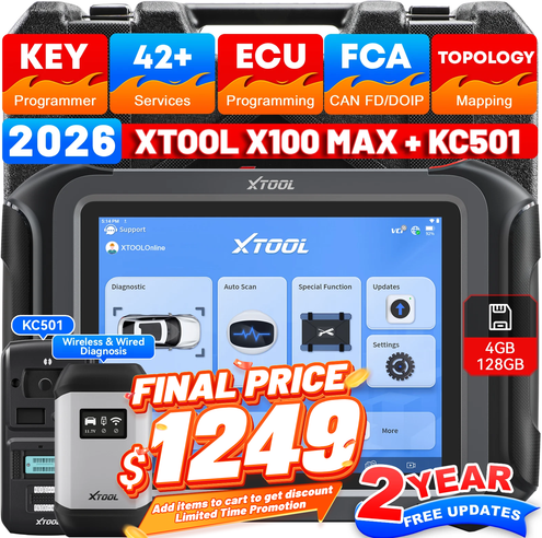 Auto scanner xTool X100 Max Kc501 Auto Key Programmer