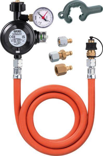 Gasregulator Slangesæt