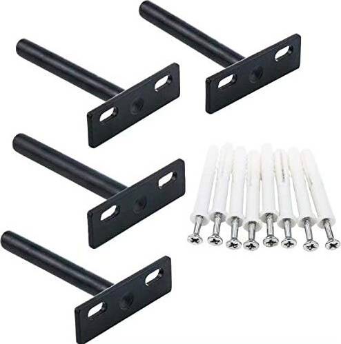 Wall brackets for shelves Invisible Floating Shelf Brackets For Wall Storage