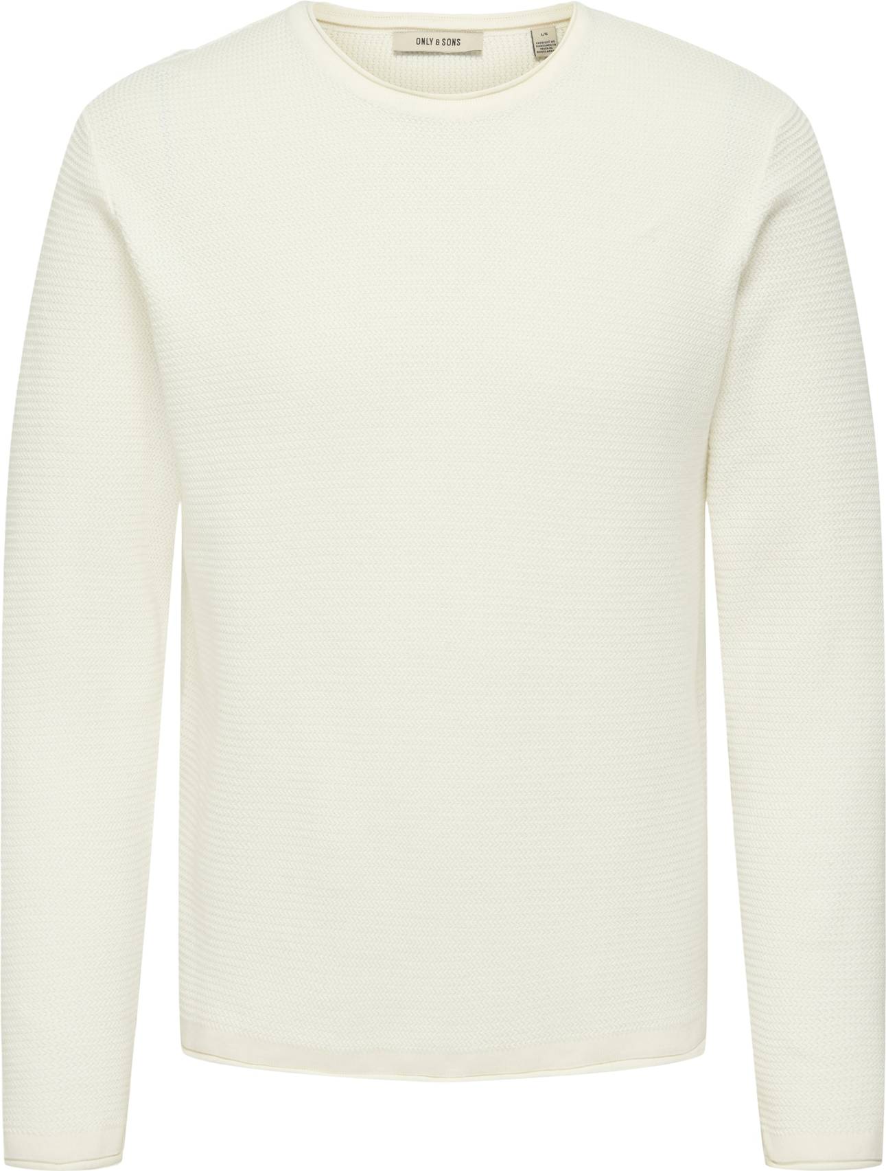 Only & Sons Regular Fit Strickpullover Eric Offwhite