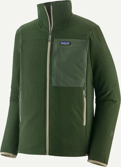 Patagonia R2 Techface Jacket Treeline Green