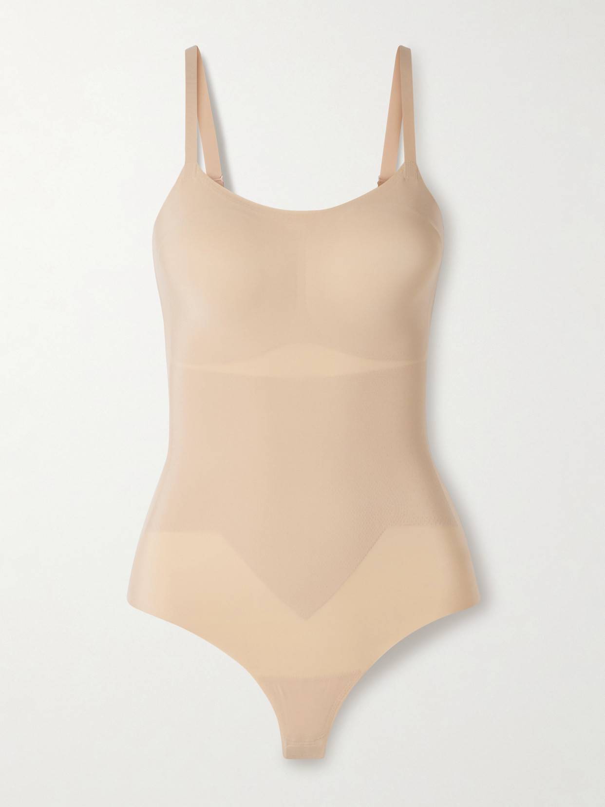 Zone Smoothing String-Body Stretch-Jersey - Neutral