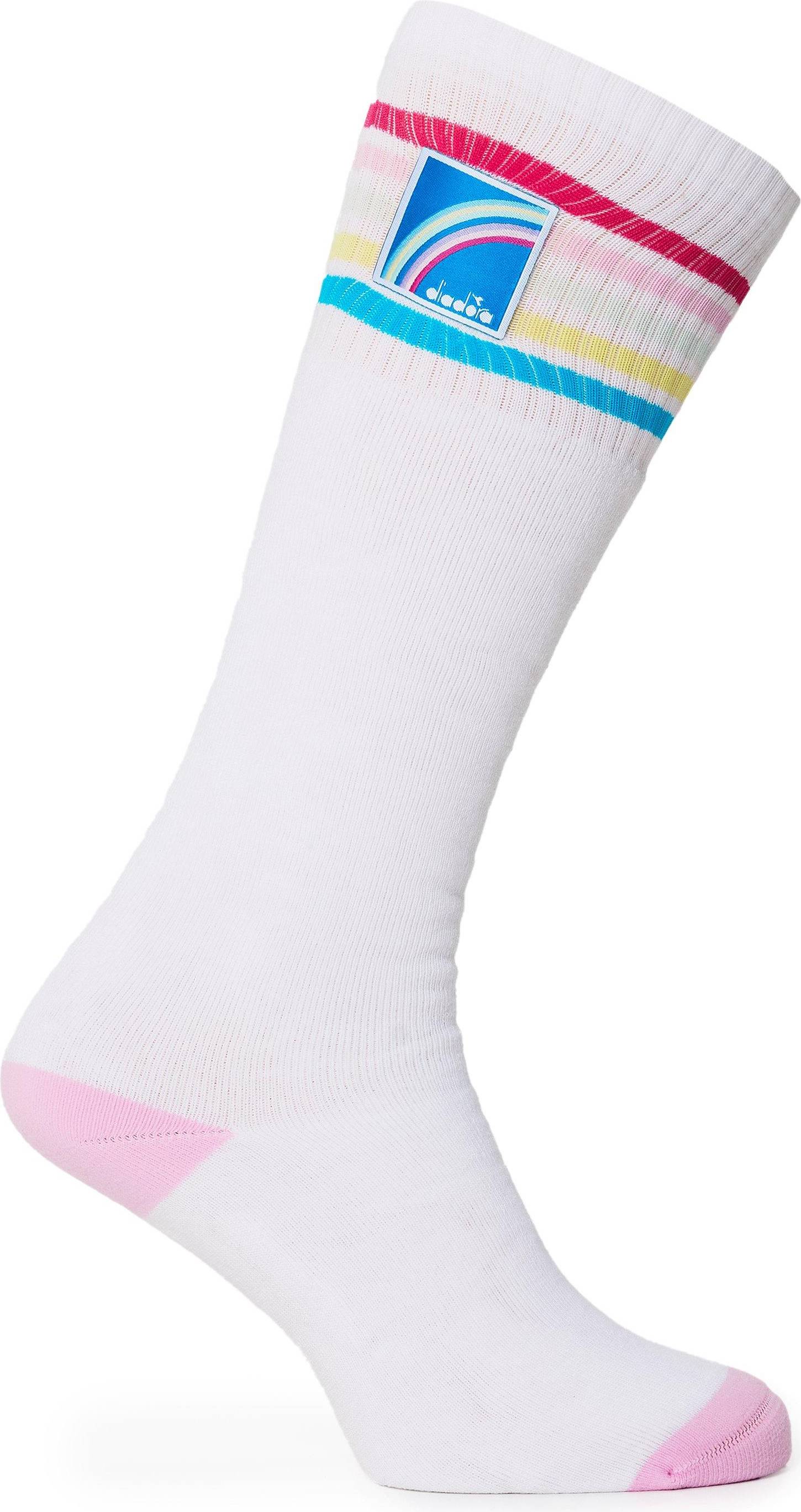 Unicorn Crew Socks Optical Wht - White