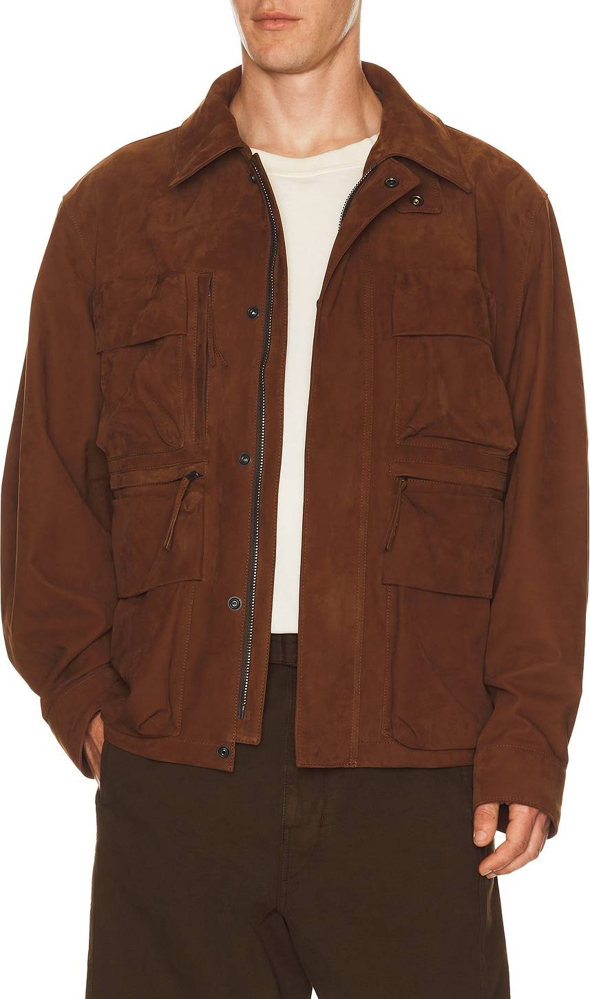 Cigar LEMAIRE Reporter Jacket Cigar - Brown