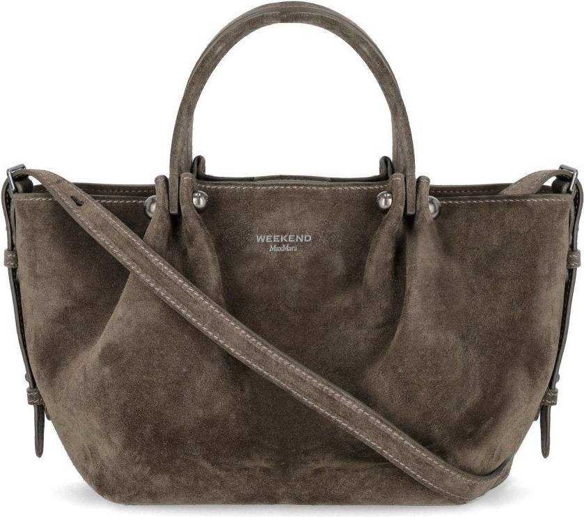Max Mara Weekend Rio Mud Crossbody Bag