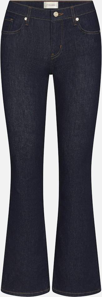 Frame The Pixie Low Rise Bootcut Jeans Rinse