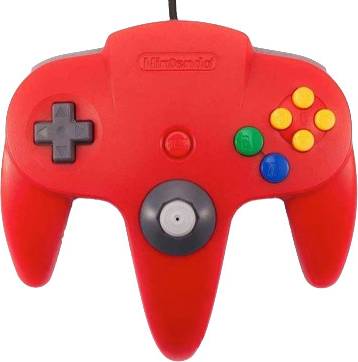 Nintendo 64 Controller Red