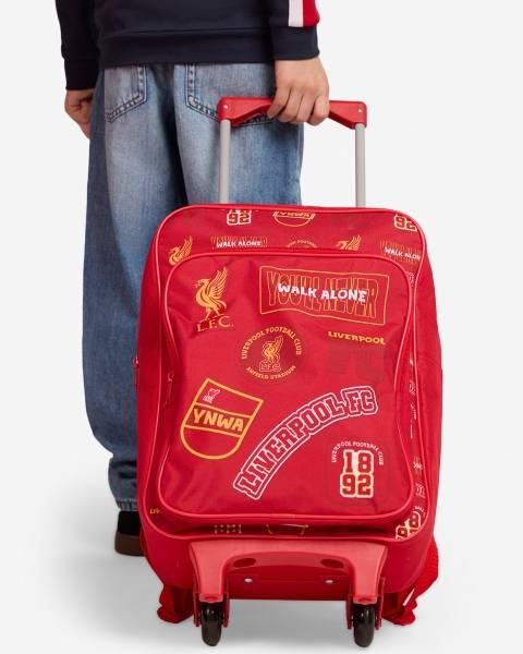 Liverpool FC LFC Kids Backpack Trolley