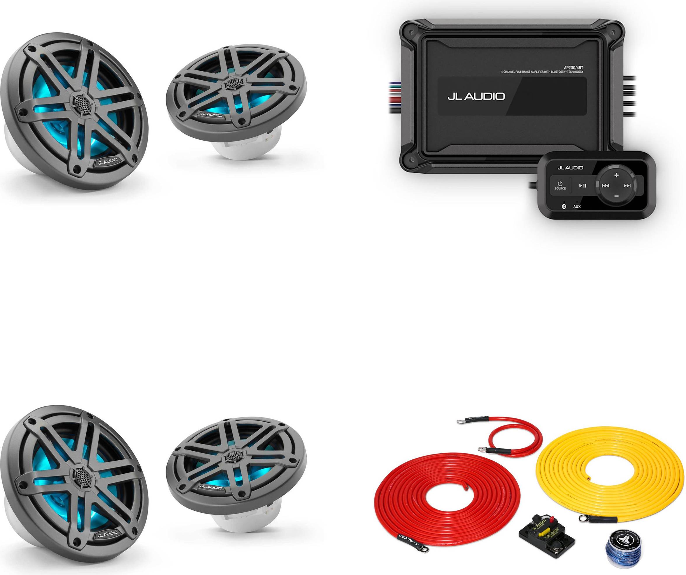 Car stereo system JL Audio Bluetooth Marine System