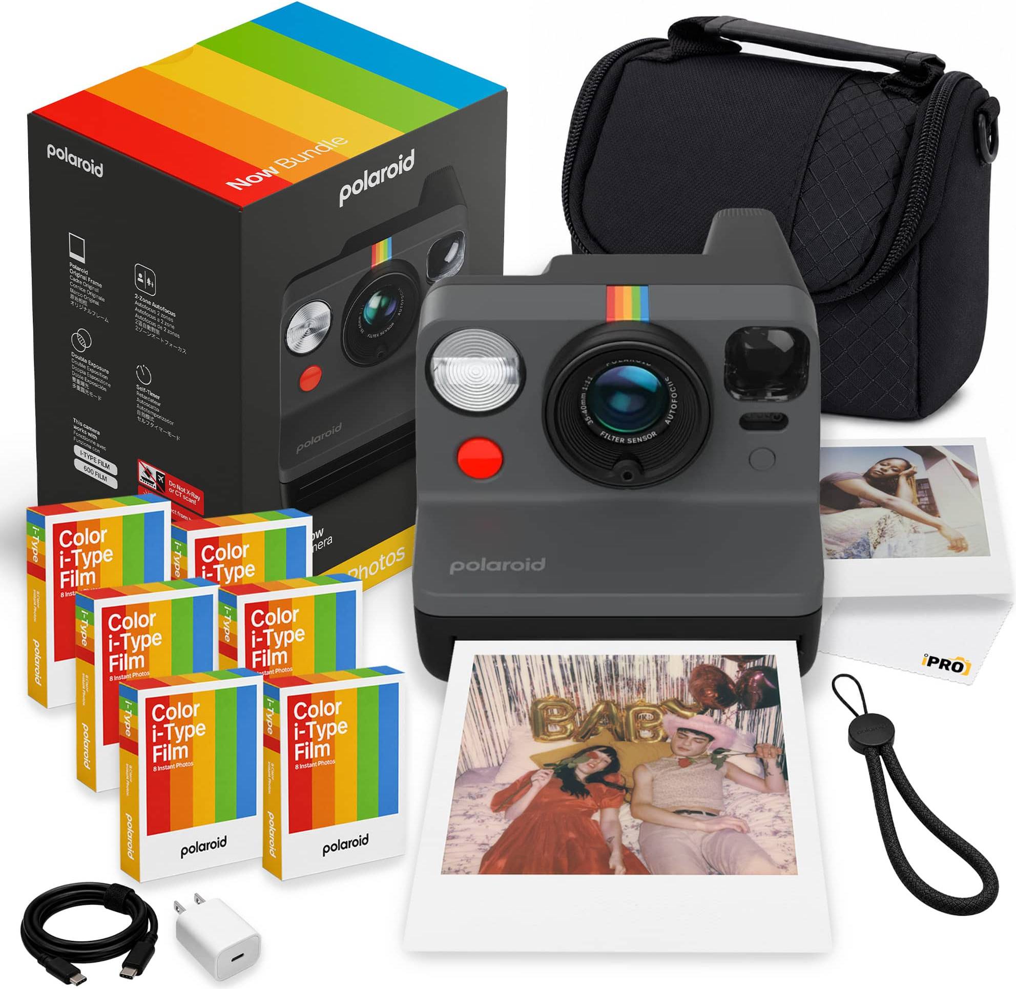 Polaroid now camera Polaroid Now Generation3 iType Instant Camera Bundle