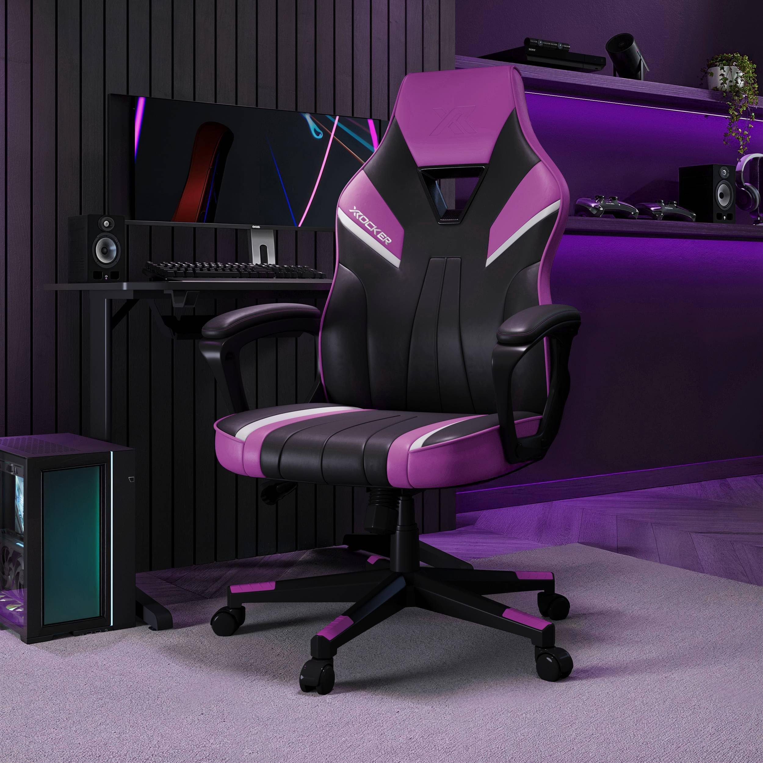 X rocker gaming chair X-Rocker Tempest High Back Gaming Chair